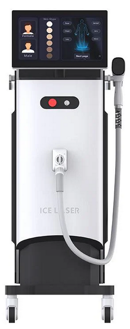 New Ice 808nm Laser Hair Removal Machine